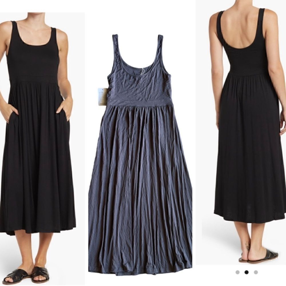 STITCHDROP Pirouvette Tank Dress Size S in Gray